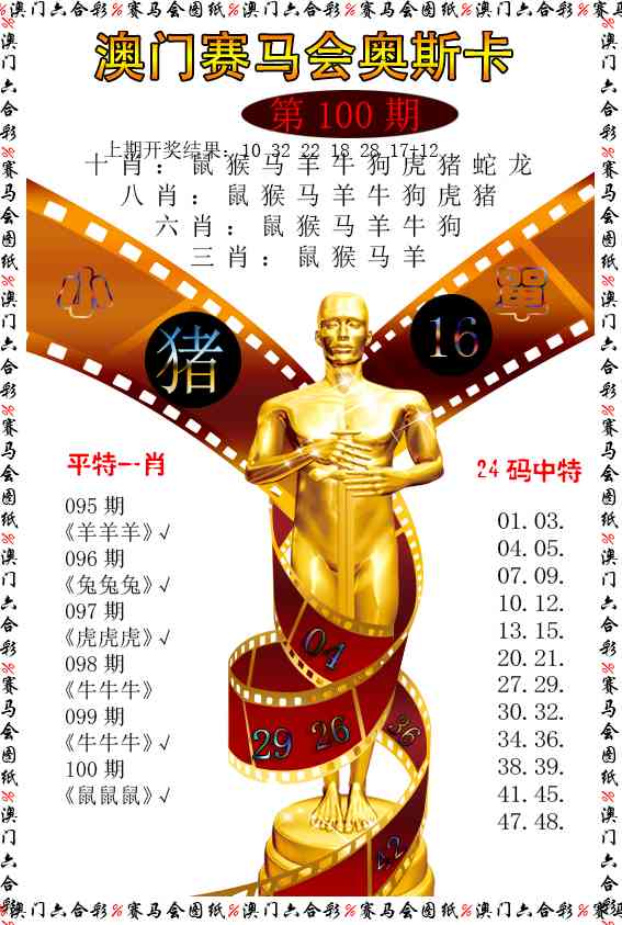 100期新奥斯卡[图]