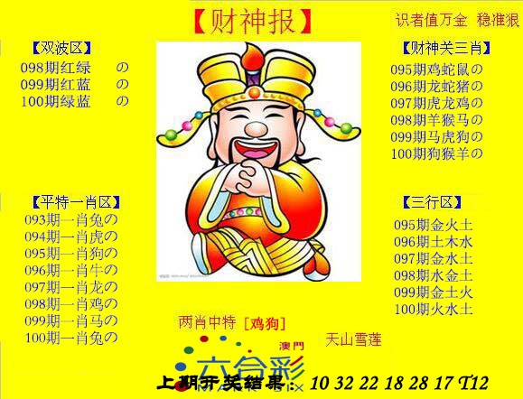 100期黄财神[图]